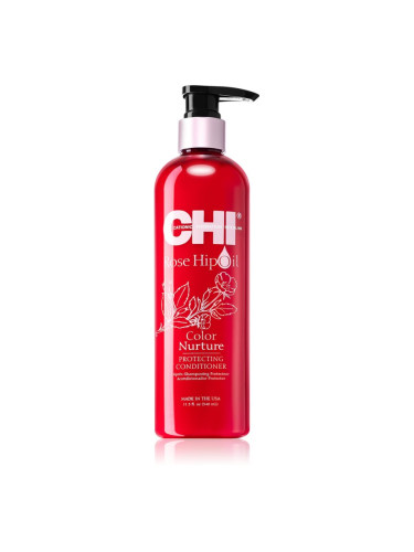 CHI Rose Hip Oil Conditioner балсам за боядисана коса 340 мл.