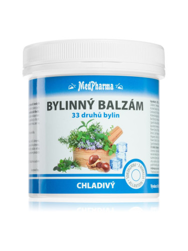 MedPharma Herbal cooling balm натурален балсам за уморени мускули 250 мл.