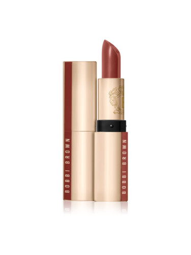 Bobbi Brown Luxe Lipstick Limited Edition луксозно червило с хидратиращ ефект цвят Afternoon Tea 3,5 гр.