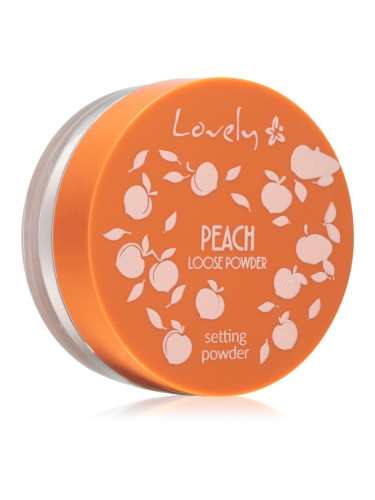 Lovely Peach Setting Powder матираща фиксираща пудра