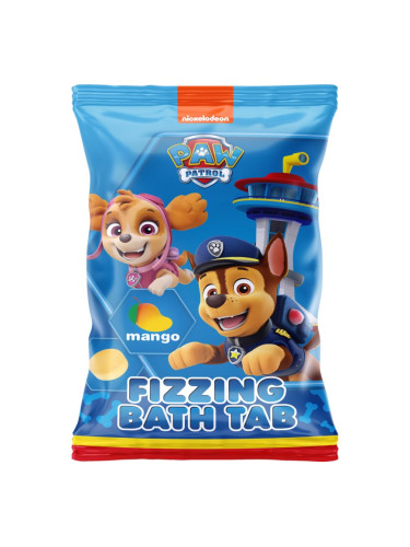 Nickelodeon Paw Patrol Fizzing Bath Tabs ефервесцентни таблетки за вана за деца  40 гр.