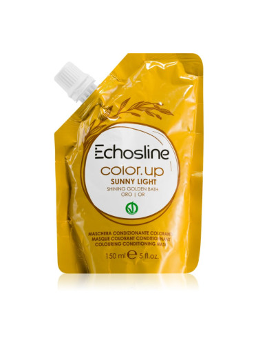 Echosline Color Up Възстановяваща цветна маска с подхранващ ефект цвят Sunny Light 150 мл.