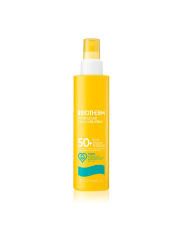 Biotherm Waterlover Milky Sun Spray SPF 50+ слънцезащитен крем SPF 50+ 200 мл.