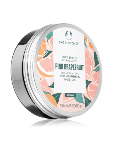 The Body Shop Pink Grapefruit Body Butter масло за тяло За нормална кожа 200 мл.