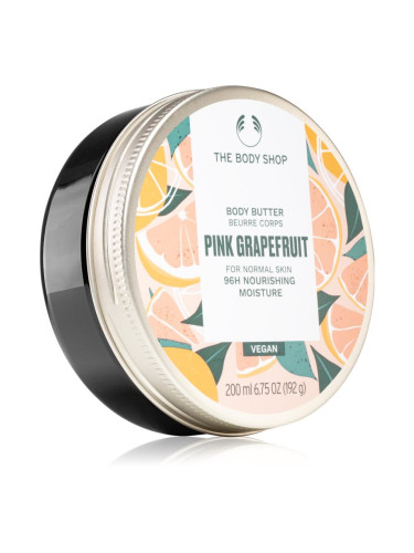 The Body Shop Pink Grapefruit Body Butter масло за тяло За нормална кожа 200 мл.