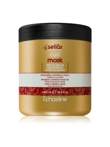 Echosline Seliár Curl подхранваща маска за чуплива и къдрава коса 1000 мл.