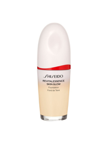 Shiseido Revitalessence Skin Glow Foundation лек фон дьо тен с озаряващ ефект SPF 30 цвят Alabaster 30 мл.