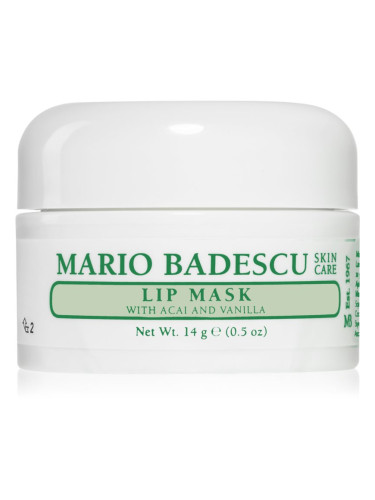 Mario Badescu Lip Mask with Acai and Vanilla нощна маска за устни 14 гр.