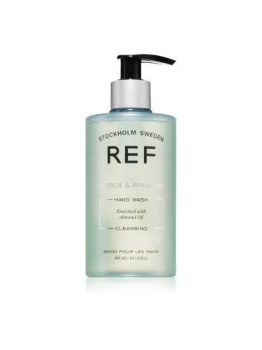 REF Hand Wash луксозен хидратиращ сапун за ръце Amber & Rhubarb 300 мл.
