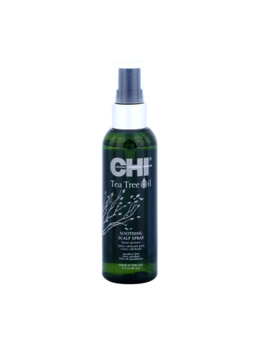 CHI Tea Tree Oil Soothing Scalp Spray успокояващ спрей против раздразнен и сърбящ скалп 89 мл.