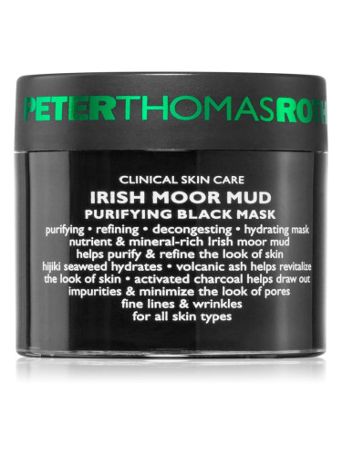 Peter Thomas Roth Irish Moor Mud Mask почистваща черна маска 50 мл.
