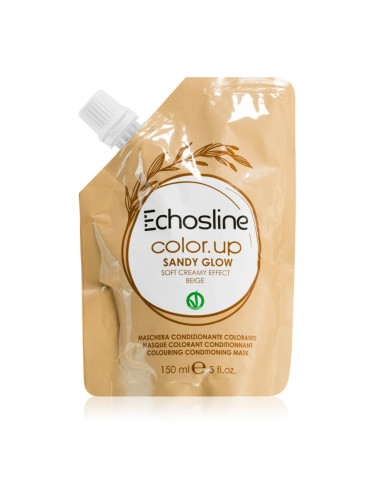 Echosline Color Up Възстановяваща цветна маска с подхранващ ефект цвят Sandy Glow 150 мл.