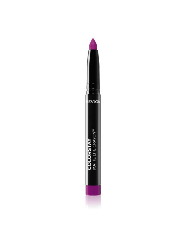 Revlon Cosmetics ColorStay™ Matte Lite Crayon матиращо червило с молив цвят 005 Sky High 1,4 гр.