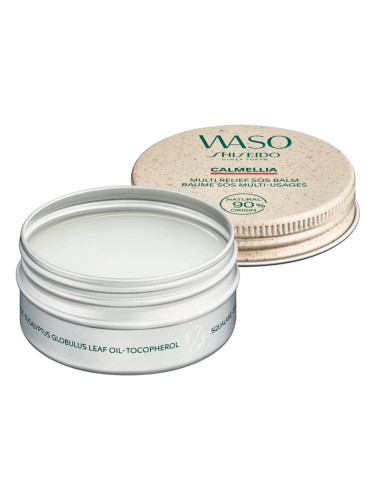 Shiseido Waso CALMELLIA Multi-Relief SOS Balm мултифункционален балсам за лице, тяло и коса 20 гр.