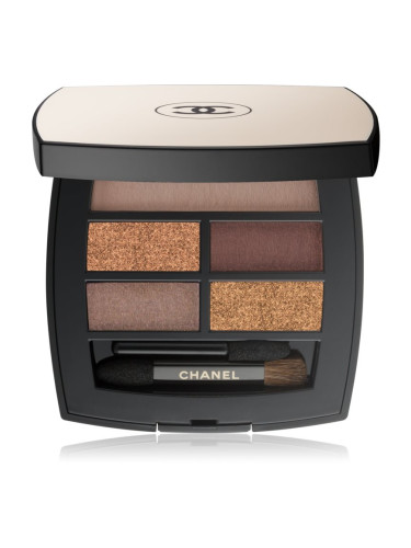 Chanel Les Beiges Eyeshadow Palette палитра от сенки за очи цвят Deep 4.5 гр.