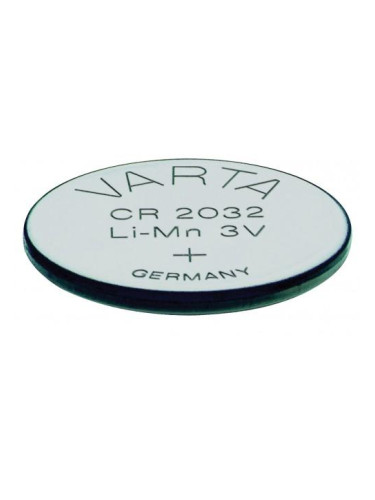 Бутонна батерия литиева CR 2032 1pc bulk 3V VARTA