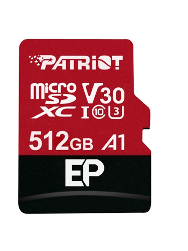 Памет Patriot EP Series 512GB Micro SDXC V30