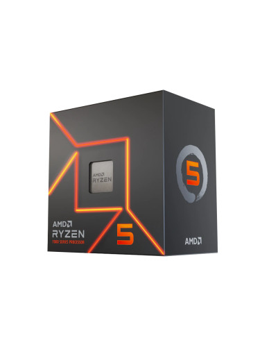 Процесор AMD RYZEN 5 7600 6-Core 3.8 GHz (5.1 GHz Turbo) 32MB/65W/AM5/