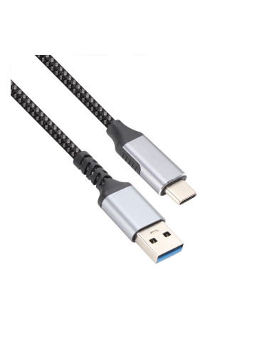 VCom Кабел USB 3.2 Gen2 Type-C / USB AM, 10Gbps, Black - CU401M-1m