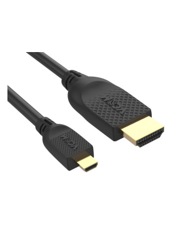 VCom кабел HDMI M / Micro HDMI M (type D) - CG587-1.8m