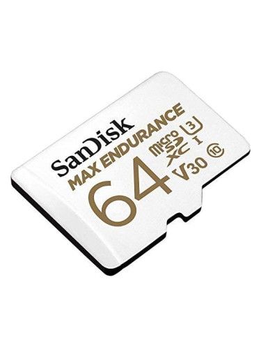 Карта памет SANDISK High Endurance, micro SDHC UHS-I, A1, 64GB, Class 