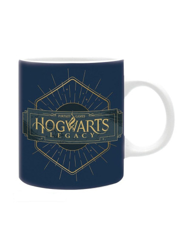 Чаша ABYSTYLE HARRY POTTER, Hogwarts Legacy Logo, 320 ml, Многоцветна