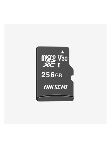 Памет HIKSEMI microSDXC 256G, Class 10 and UHS-I 3D NAND, Up to 92MB/s