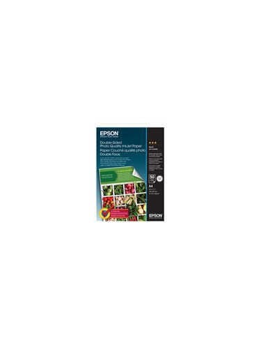 EPSON Double-Sided Photo Quality Inkjet Paper - A4 - 50 Sheets