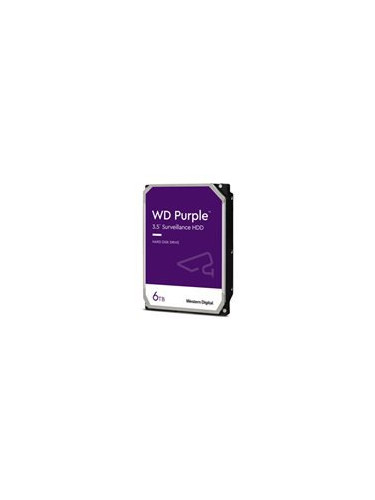 WD Purple 6TB SATA HDD 3.5inch internal 256MB Cache