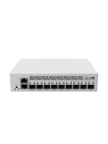 Суич MikroTik CRS310-1G-5S-4S+IN, L3 Gigabit Ethernet (10/100/1000), З