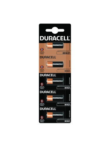 Алкална батерия DURACELL 12 V /5бр./pack цена за 1 бр./ за аларми А23 