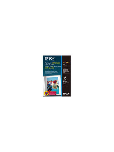 EPSON Premium semi gloss photo paper inkjet 251g/m2 100x150mm 50 sheet