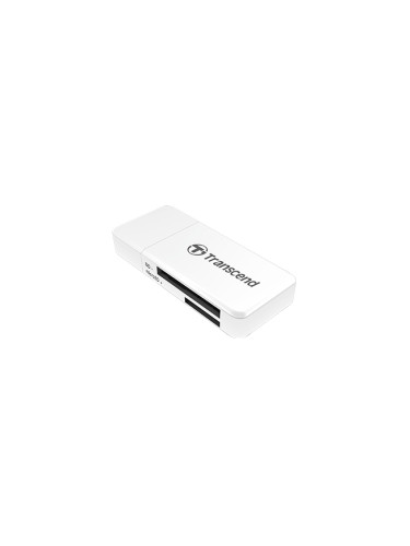 Четец за карти Transcend SD/microSD Card Reader, USB 3.1 Gen 1, White