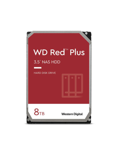 Хард диск WD Red Plus 8TB NAS 3.5" 128MB 5640RPM