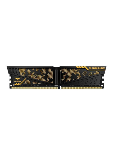 Памет Team Group T-Force Vulcan TUF Yellow 8GB 3200MHz, DDR4 CL16, 1.3
