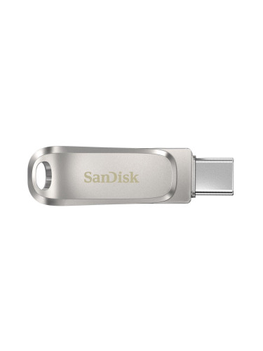 USB памет SanDisk Ultra Dual Drive Luxe, 128GB, USB 3.1 Gen 1, USB-C, 