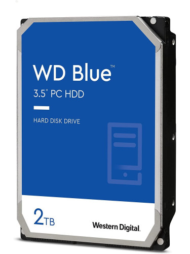 Хард диск WD Blue, 2TB, 7200rpm, 256MB, SATA 3