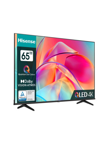 Телевизор Hisense 65" E7KQ, 4K Ultra HD 3840x2160, QLED, Quantum Dot, 