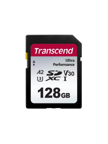 Памет Transcend 128GB SD Card UHS-I U3 A2 Ultra Performance