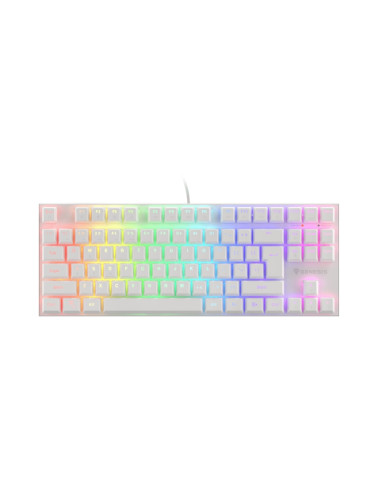 Клавиатура Genesis Gaming Keyboard Thor 303 TKL White RGB Backlight US