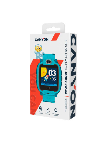 Smartwatch Canyon Jondy KW-44 4G Camera GPS Music Games Green (CNE-KW4