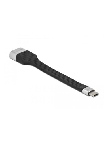 Кабел Delock FPC Flat Ribbon, USB-C мъжко - HDMI женско, 4K 60 Hz, 14 
