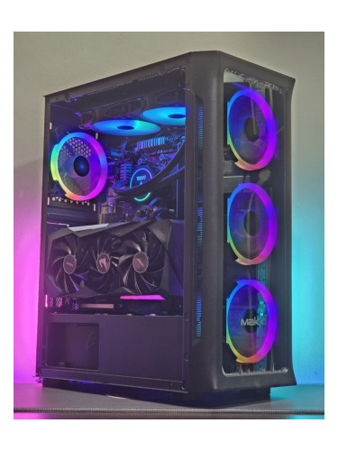 RTX 4060TI / Ryzen 7 5700X / 32GB DDR4 / 512GB NVMe - Геймърски компют