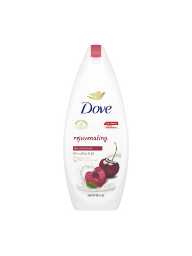 Dove Rejuvenating Cherry & Chia Milk Душ гел за жени 250 ml