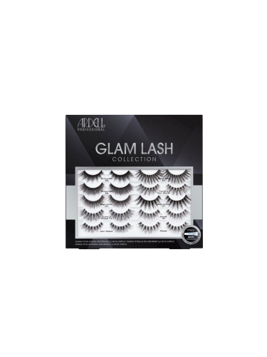 Ardell Glam Lash Collection Изкуствени мигли за жени 1 бр Нюанс Black увредена кутия