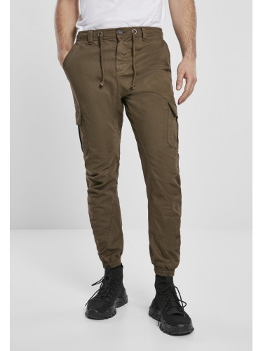 Мъжки карго панталони в цвят маслина Urban Classics Cargo Jogging Pants 