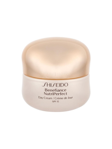 Shiseido Benefiance NutriPerfect SPF15 Дневен крем за лице за жени 50 ml увредена кутия
