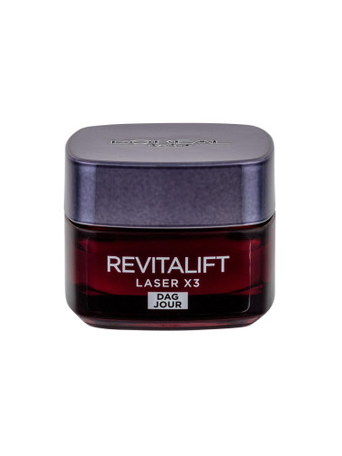 L'Oréal Paris Revitalift Laser X3 Day Cream Дневен крем за лице за жени 50 ml увредена кутия