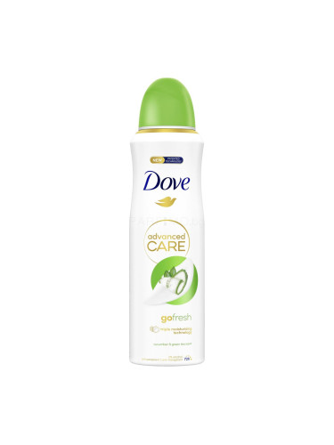 Dove Advanced Care Go Fresh Cucumber & Green Tea 72h Антиперспирант за жени 200 ml