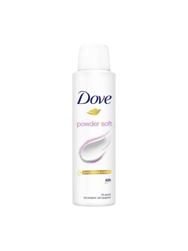 Dove Powder Soft 48h Антиперспирант за жени 150 ml